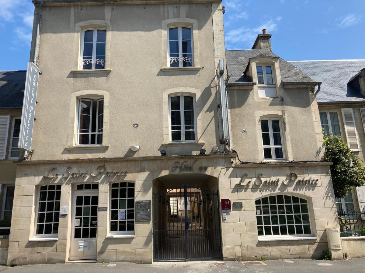 Hotel Le Saint Patrice Bayeux Exteriör bild